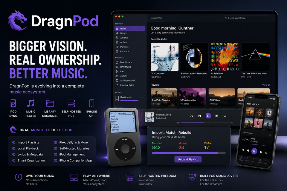 DragnPod Is Becoming Much Bigger Than An iPod Sync App